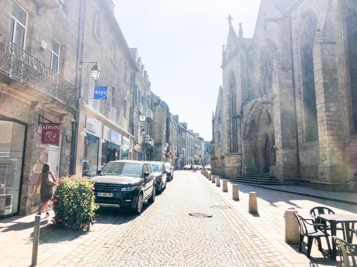 Ii-Charmant Appartement Au Coeur De La Ville Guingamp Dış mekan fotoğraf