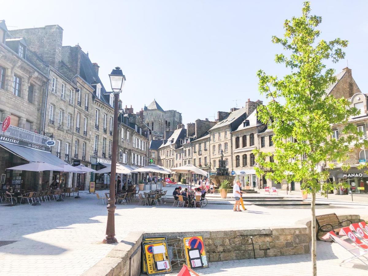 Ii-Charmant Appartement Au Coeur De La Ville Guingamp Dış mekan fotoğraf