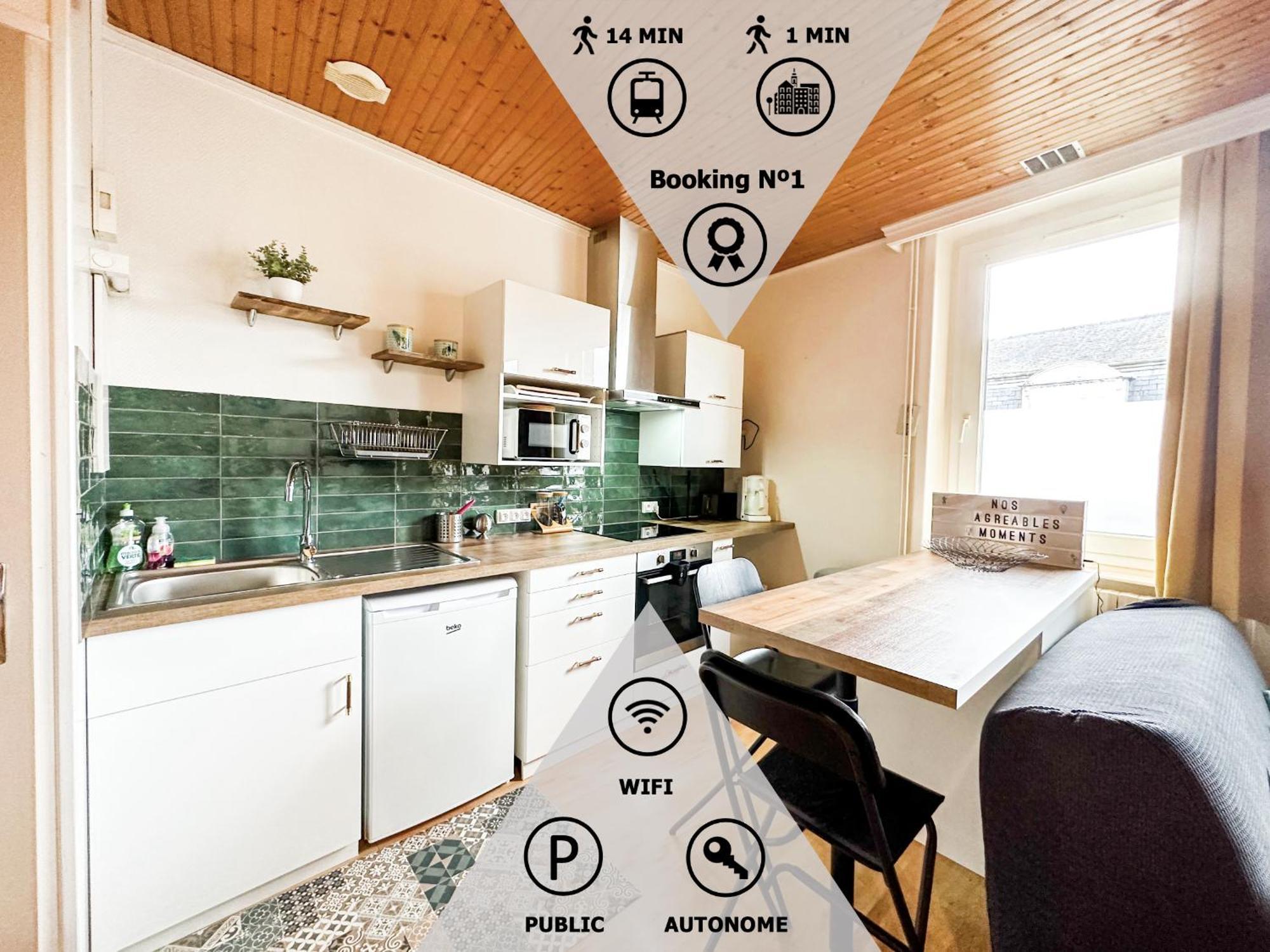 Ii-Charmant Appartement Au Coeur De La Ville Guingamp Dış mekan fotoğraf